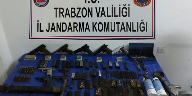Trabzon’da Silah Kaçakçılığı