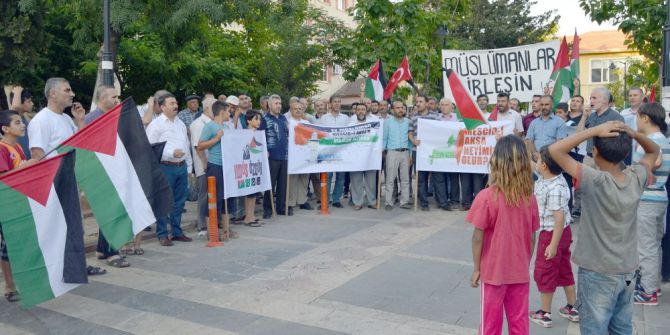 Besni İslami Dayanışma Platformundan İsrail’e Mescid-i Aksa Tepkisi