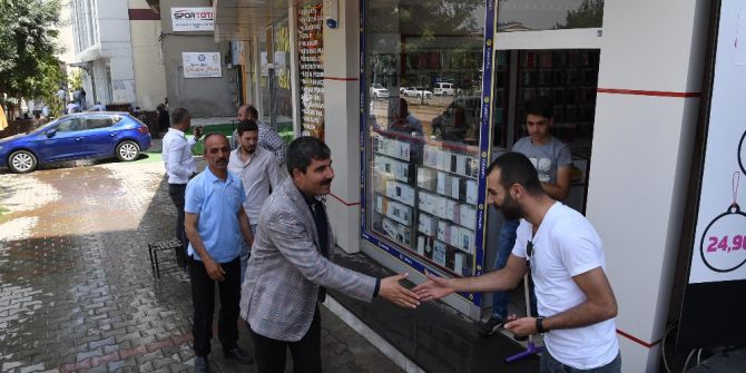 Başkan Asya’dan Esnaf Ziyareti