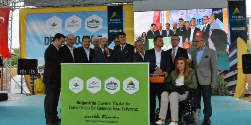 Soğanlı Kentsel Dönüşüm Projesindeki 2 Kısım Temeli Atıldı