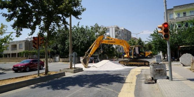 Yeşilyurt Mahallesinde Altyapı Çalışması