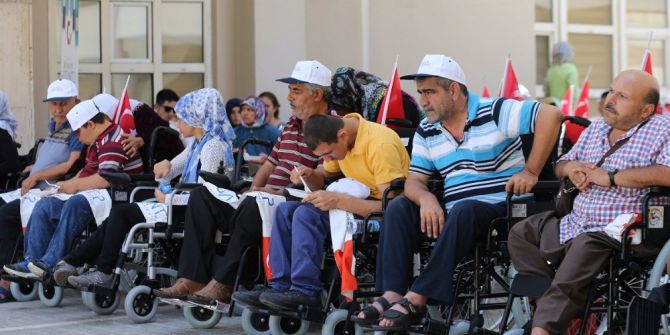 Büyühşehir’den Engellilere Yardım Eli