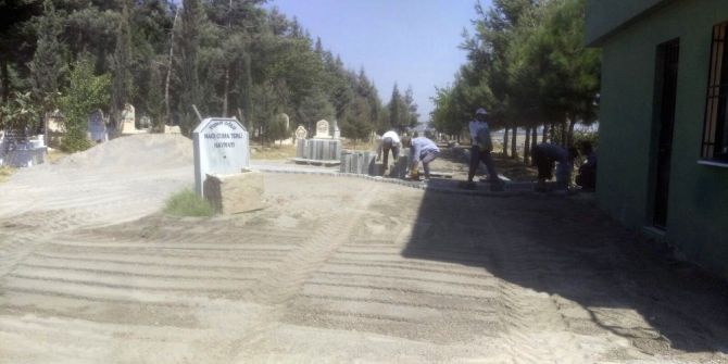 Kahramanmaraş’ta Parke Döşeme Çalışmaları