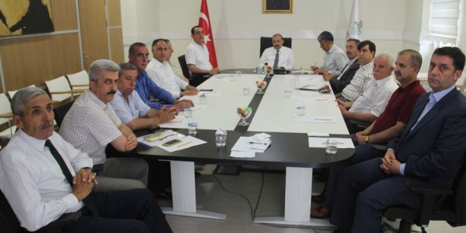 Bitlis’te Osb Müteşebbis Heyeti Toplantısı