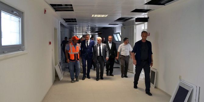Vali Kamçı Bünyan Cezaevi’nde İncelemelerde Bulundu