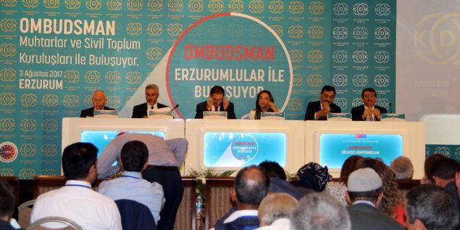 Ombudsman Erzurumlularla Buluştu