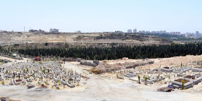 Güneykent Mezarlığı Genişletiliyor