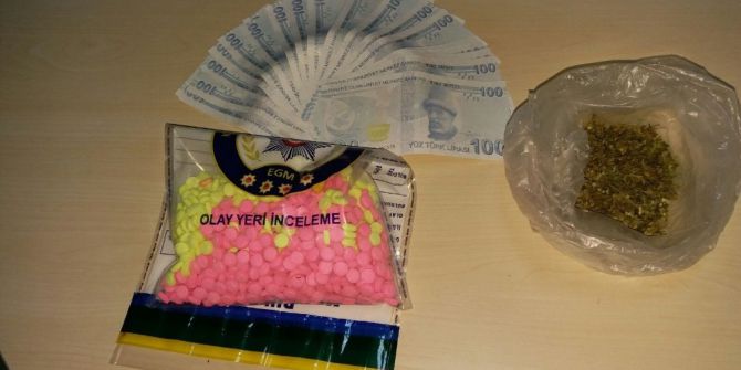 Uşak’ta Uyuşturucu Hap Operasyonu