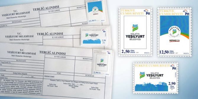 Yeşilyurt Belediyesi Özel Posta Pulu Bastırdı