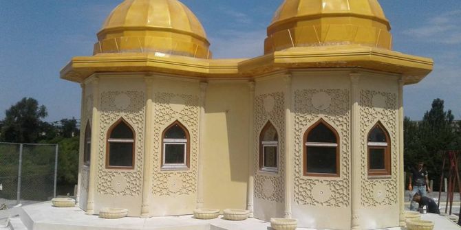 Gülüç Sahiline Mescit Yapıldı