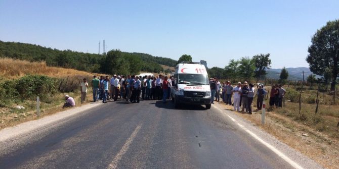 Traktör Devrildi: 1 Ölü