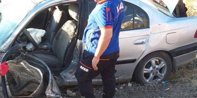 Elazığ’da Trafik Kazası: 2 Yaralı