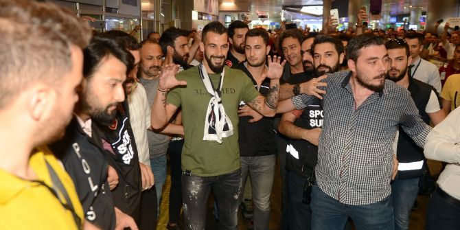Beşiktaş’ın Yeni Transferi Negredo İstanbul’da