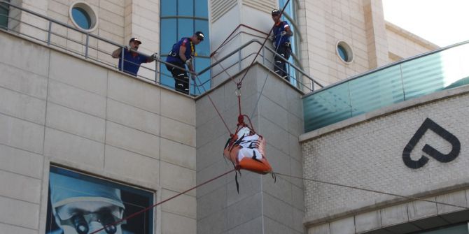 Elazığ’da Gerçeği Aratmayan Tatbikat