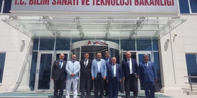 Başkan Ferit Karabulut: Bakanlığımızda Zafer Organize Sanayi Bölgesini Konuştuk