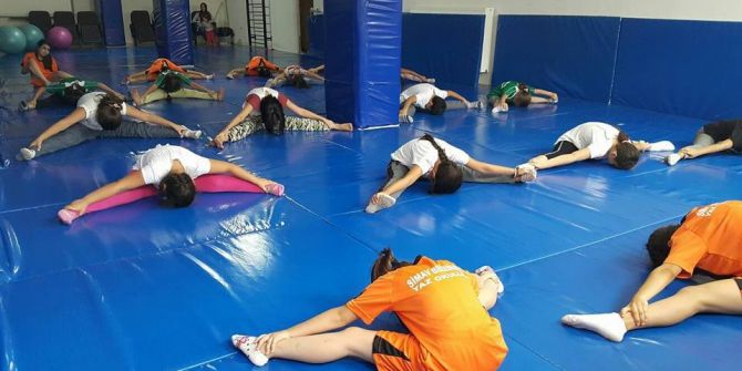 Simav’da Yaz Spor Okuluna Büyük İlgi