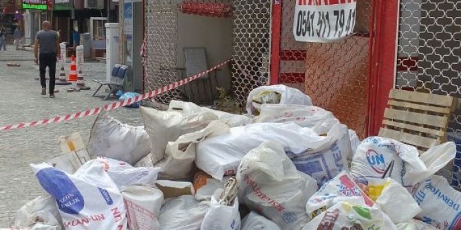 Zabıtadan İnşaat Atığı Uyarısı