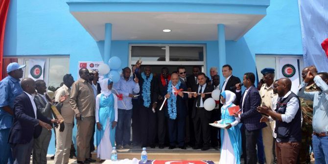 Tika-hak-iş İşbirliğinde Somali’de İşçi Sendikaları Binası Hizmete Açıldı