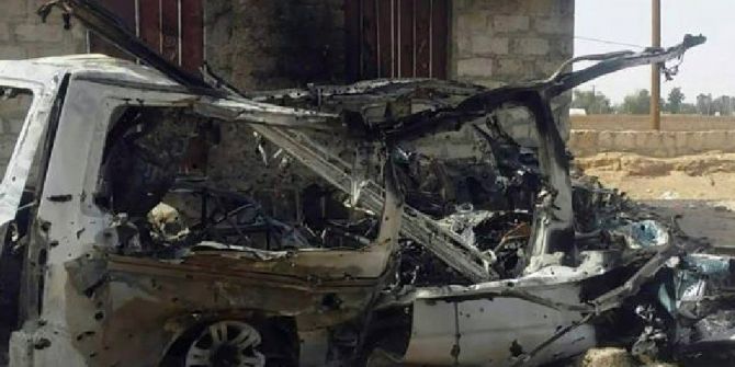 Abd’ye Ait İha’nın Hedef Aldığı Minibüsteki Baba Öldü, 2 Kızı Yaralandı