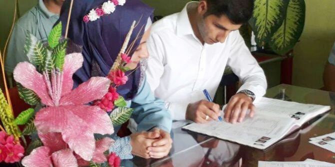 Çiğ Köfte Salonunda Nikah