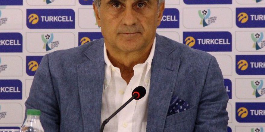 Şenol Güneş: "Mağlubiyeti Hak Etmedik"