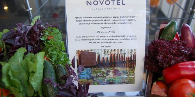 Novotel Misafirlerine Organik Bahçe Hizmeti Sunuyor