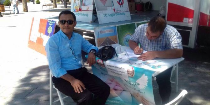 Alaşehir Kaymakamı Organlarını Bağışladı