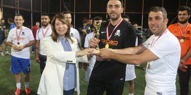 Geleneksel Halı Saha Futbol Turnuvası Şampiyonu ’Game Over’ Oldu