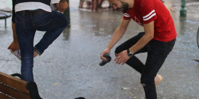 Eskişehir 10 Dakikada Yağmura Teslim Oldu