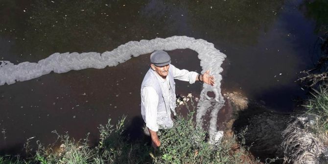 Uşak Valiliği, Banaz Çayındaki Kirlilik İddialarına Kayıtsız Kalmadı