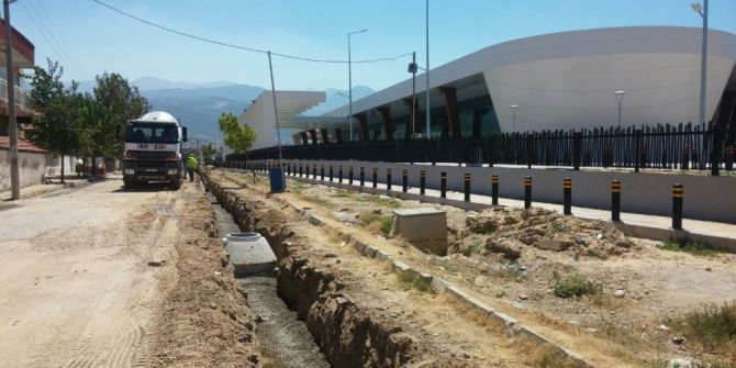 Alaşehir’de Yağmur Suyu Sorunları Bitiyor