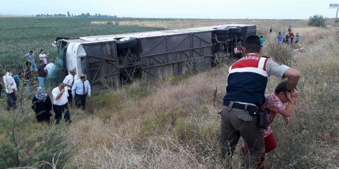 Amasya’da otobüs kazası: 5 ölü, 36 yaralı