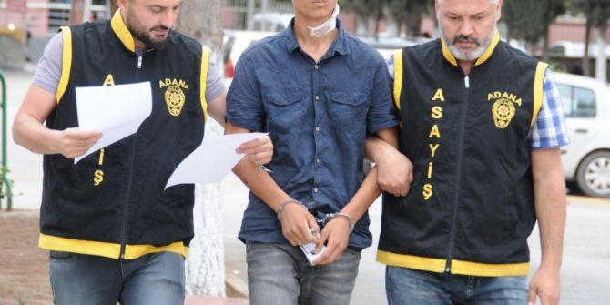 Yatak odasında uyuyakalan hırsız tutuklandı