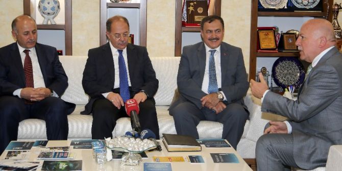 Bakan Eroğlu, Başkan Sekmen’den brifing aldı