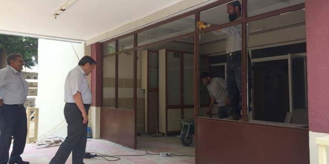 Şaphane İlkokulu yenilenen binasına taşınıyor