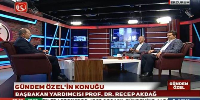 Başbakan Yardımcısı Akdağ: “Papaz nikah kıyıyor da müftü niye kıymasın”