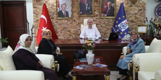 Halkın taleplerini ilettiler