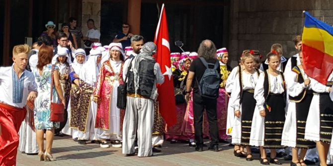 Zonguldak Folk Dans  Rüzgarı Ukrayna’da esti