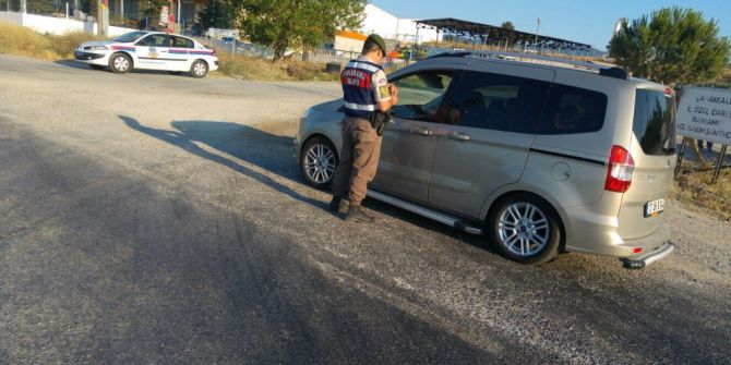 Jandarma ceza yağdırdı