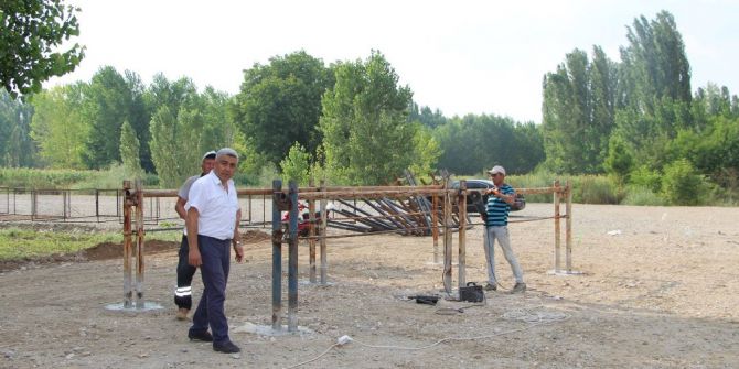Hisarcık Belediyesi canlı hayvan pazarı hizmete girdi