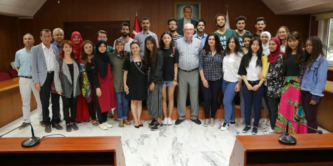 AIESEC öğrencilerinden Başkan Kurt’a ziyaret
