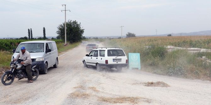 İhalesi iptal edilen yolu büyükşehir yapıyor