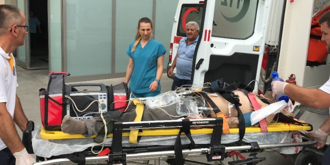 Silahla vurulmuş halde bulundu