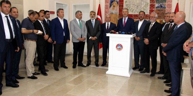 Bakanlar Özhaseki ve Demircan Kayseri’de