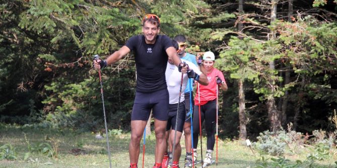 Kayaklı Koşu Milli Takımı, olimpiyatlara Bolu’da hazırlanıyor