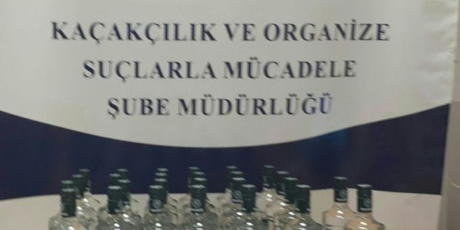 Eskişehir’de kaçak sigara ve içki operasyonu