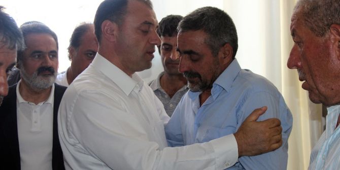 Vali Kaldırım’dan tren kazasında ölen makinistin ailesine taziye ziyareti