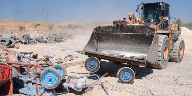 Şanlıurfa’da toplanan at arabaları imha edildi
