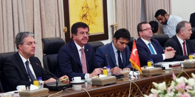 Ekonomi Bakanı Zeybekci İran’da üçlü toplantıya katıldı