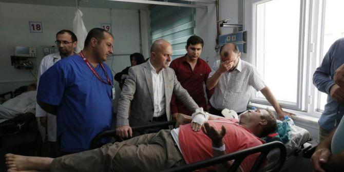 Vali Varol kazazedelerle görüştü